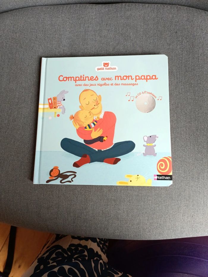Comptines avec mon papa +CD