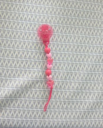 Cordon de tutute rose à cœur 