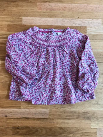 Blouse fleurie