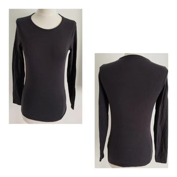 Tee-shirt manches longues noir H&M taille 14-15 ans