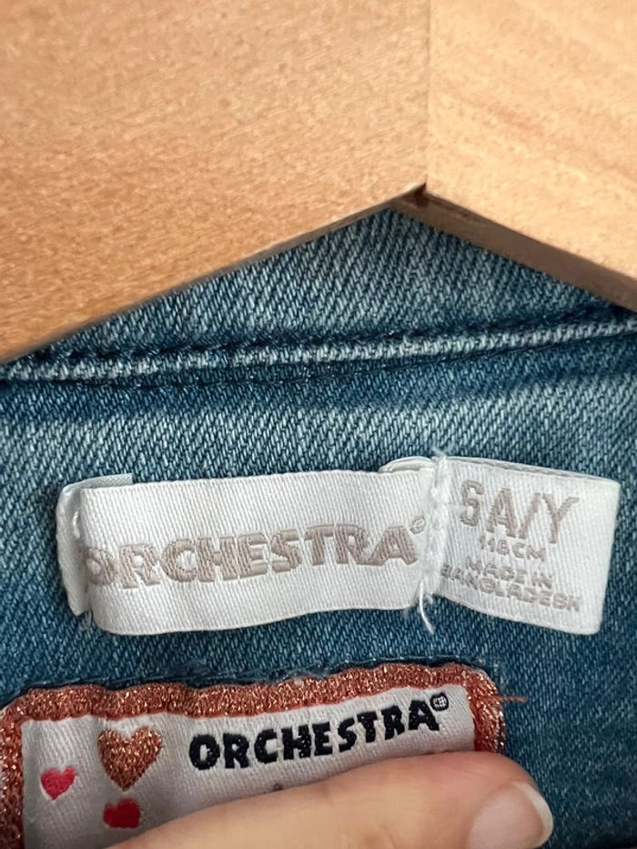 Veste en jean orchestra 5 ans - photo numéro 2
