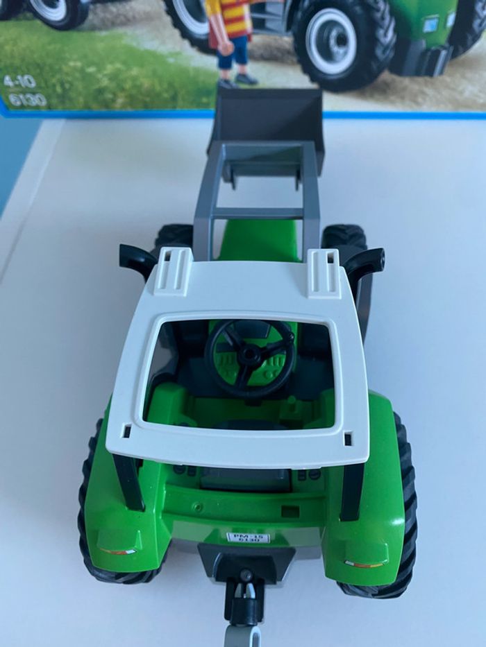 Playmobil - 6130 - Tracteur Avec Pelle et Remorque - photo numéro 12