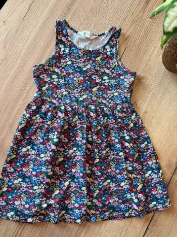 Robe H&M coloré fluide et fleuries