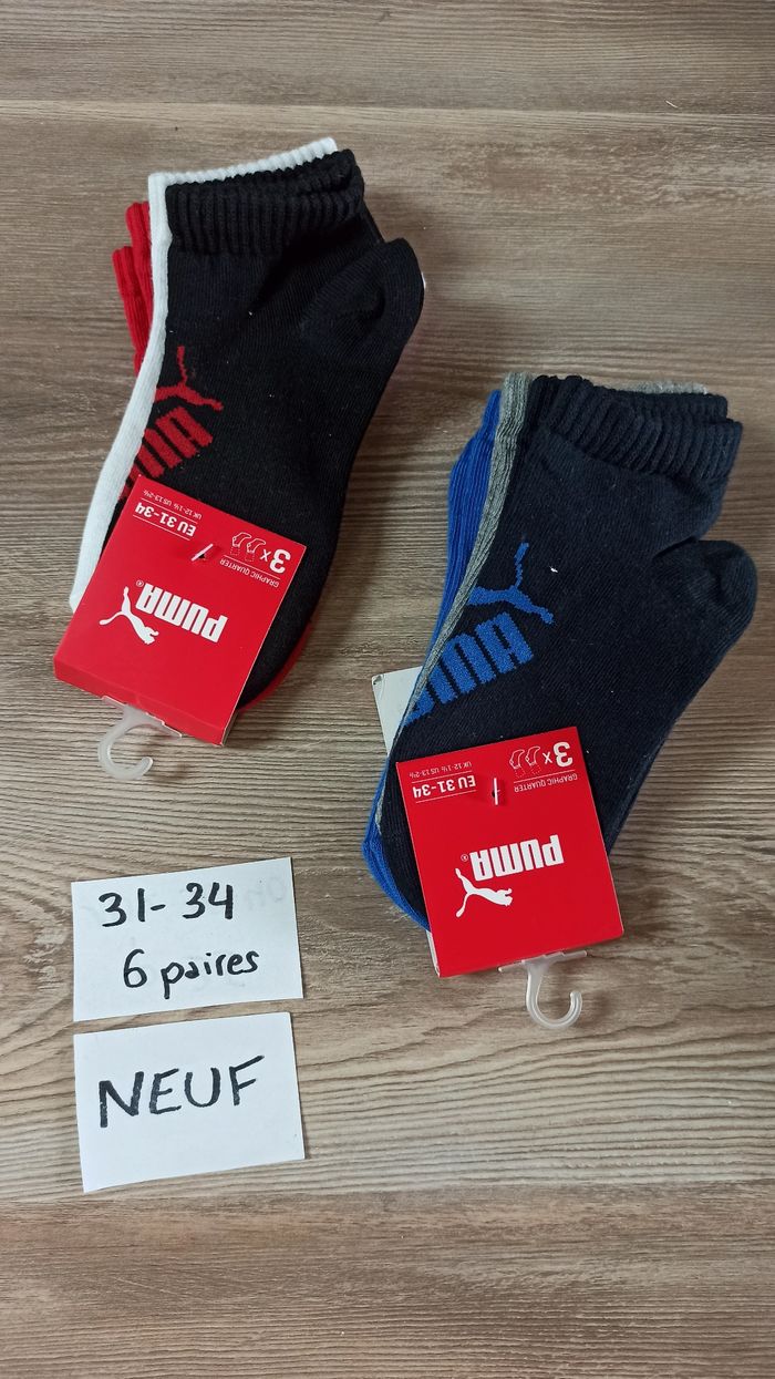 Lot de chaussettes sport Puma 31 - 34