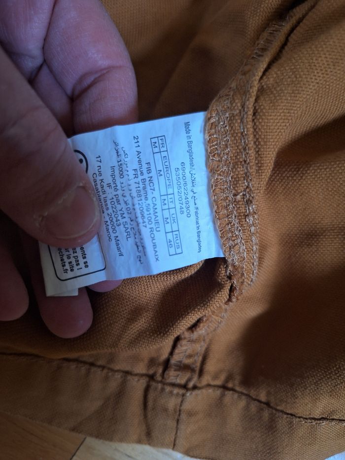 Veste mi-saison femme taille M camaïeu - photo numéro 2