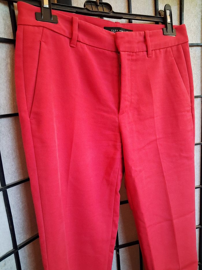 Pantalon femme- Taille 34 (XS) - Zara Woman - photo numéro 2