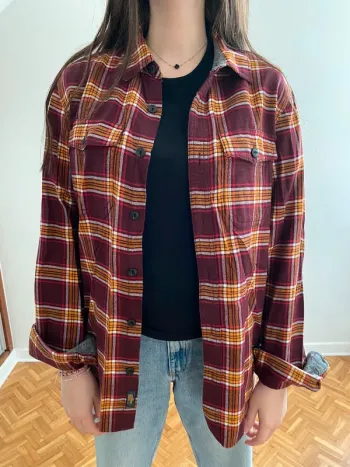 Chemise à carreaux