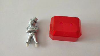 M. Monopoly pièce détachée jeu de société Monopoly mauvais perdants Hasbro Gaming #B77