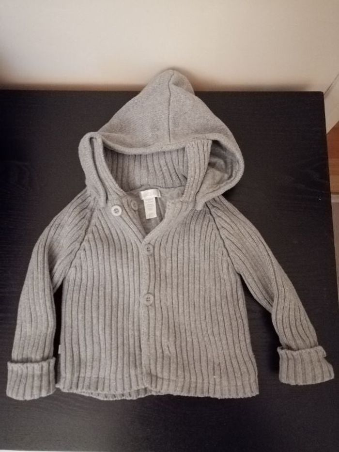 Gilet gris