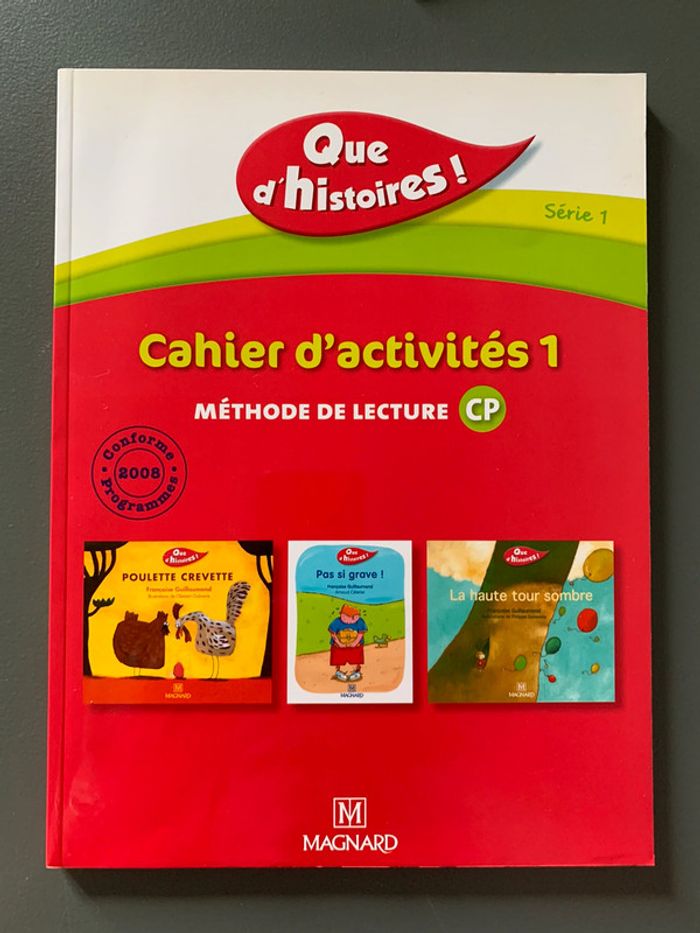 Que d’histoires ! CP