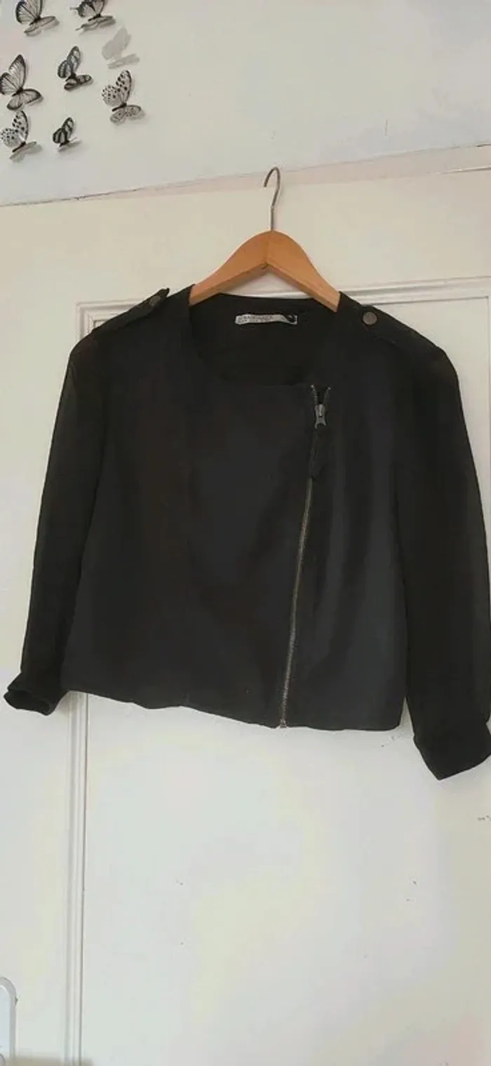 Petit top style perfecto leger - photo numéro 6