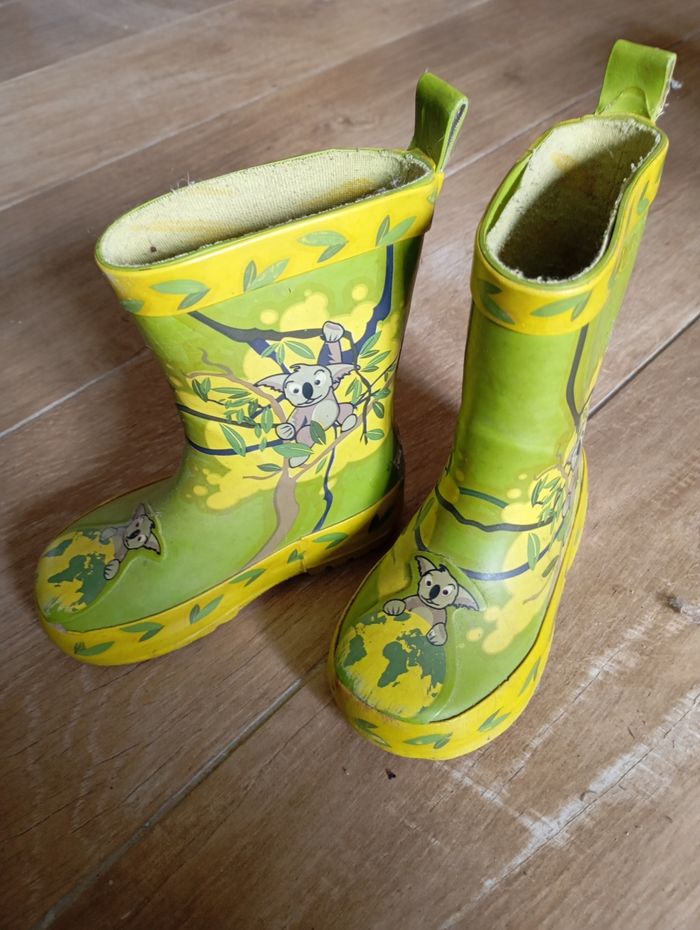 Bottes de pluie enfant mixte T21 jungle