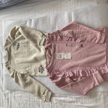 Lot de 2 sweet brodés