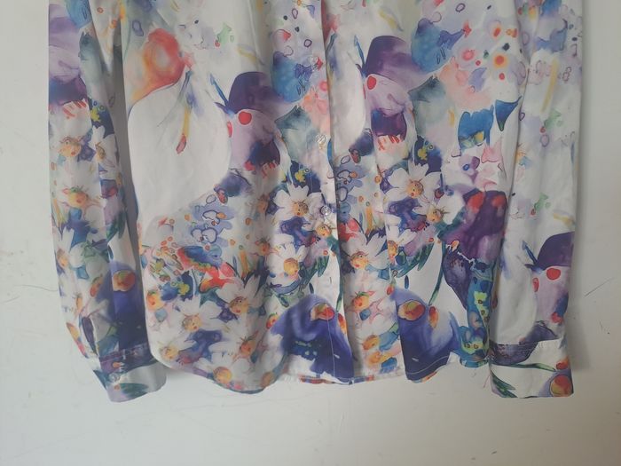 Chemise floral multicolore Hanxiner Taille L - photo numéro 4