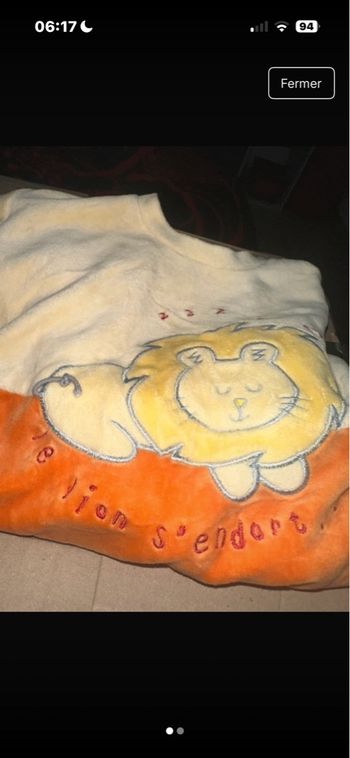 Pyjama lion