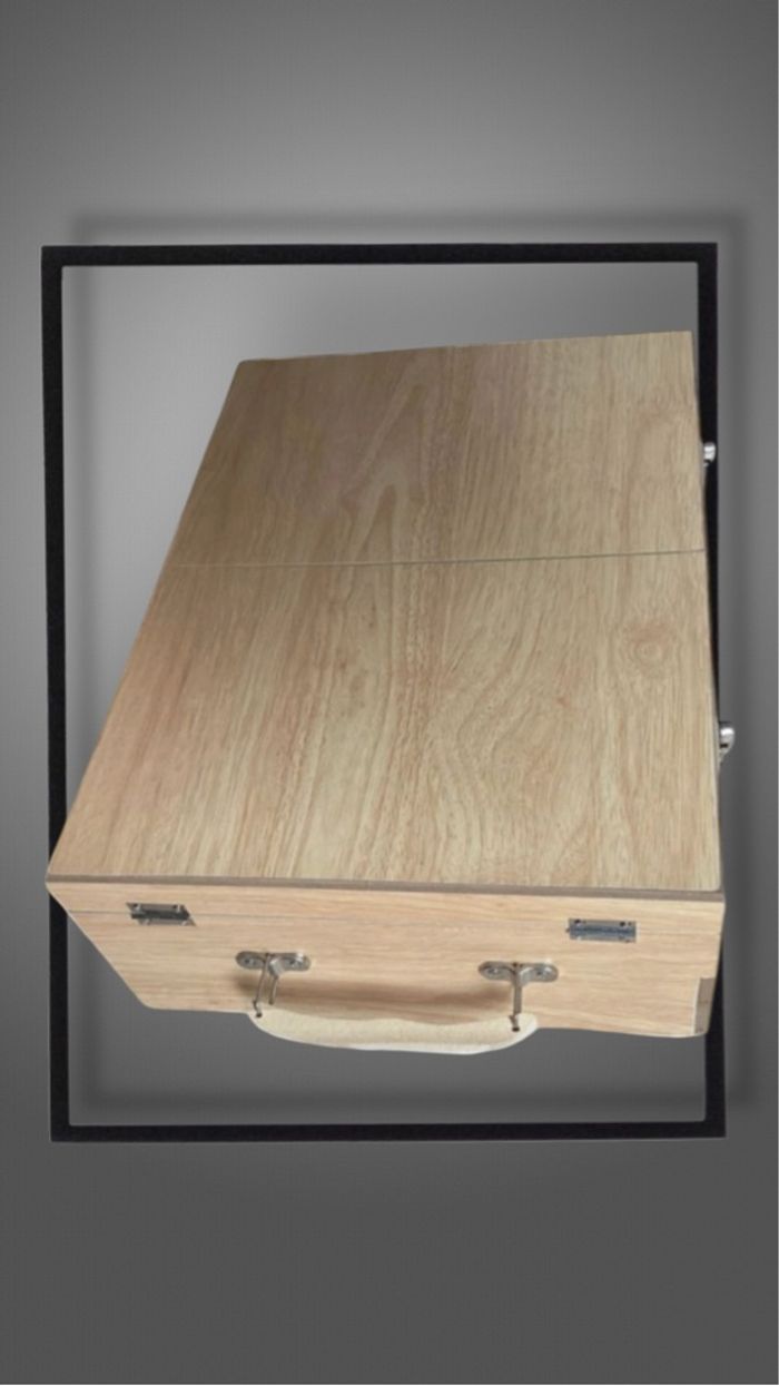 🎨Kit d'art 85 pièces avec chevalet en bois intégré, blocs de dessin, fournitures d'art dans un étui en bois portable, kit de peinture et de dessin professionnel🎨 - photo numéro 9