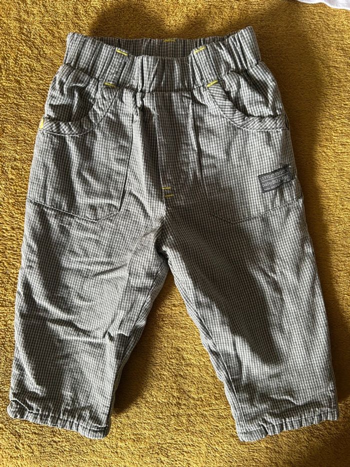 Ensemble salopette pantalon et tee shirt manches longues 3 mois - photo numéro 2