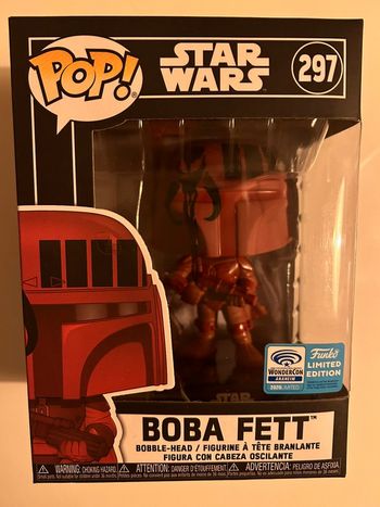 Funko Pop Boba Fett 297 Wondercon 2020 limited edition
