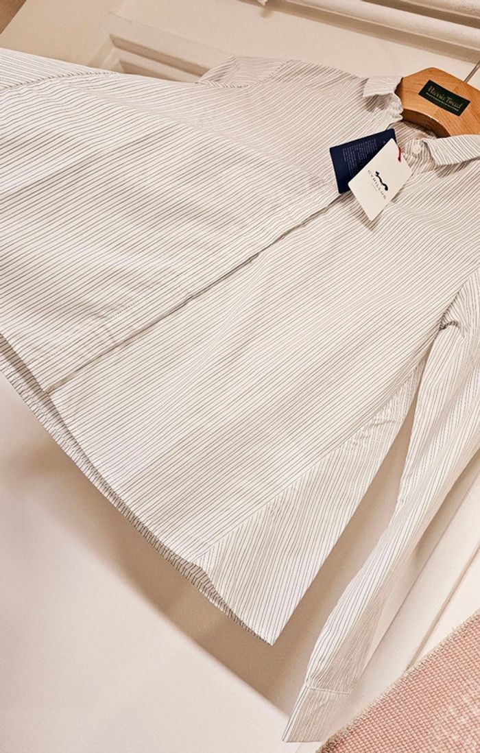 Chemise Trapèze Blouse 100% coton Cyrillus Taille 10ans - photo numéro 2