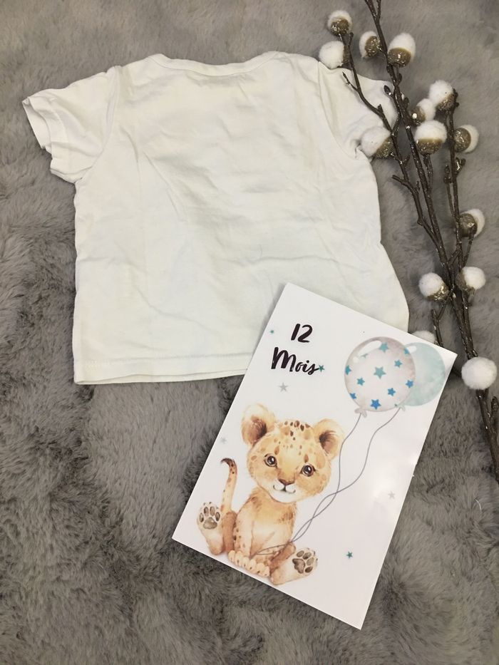 T shirt 12 mois - photo numéro 2