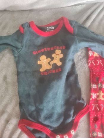 Ensemble avec body long Noel