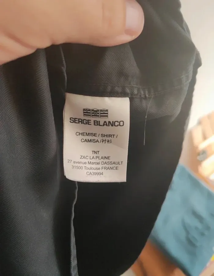 Chemise homme Serge Blanco XL - photo numéro 7