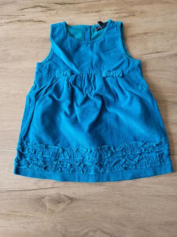 Robe velours 12 mois