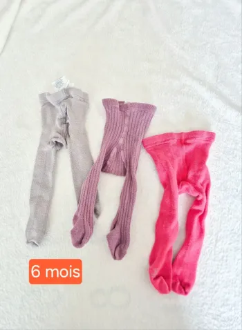 Lot collants 6 mois