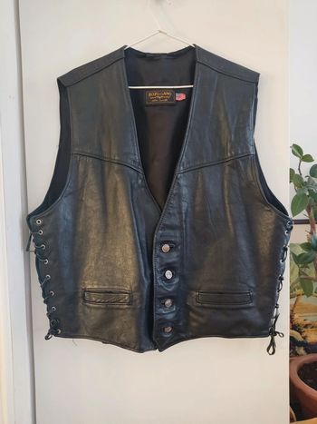 Veste de biker en cuir Bozo Gang