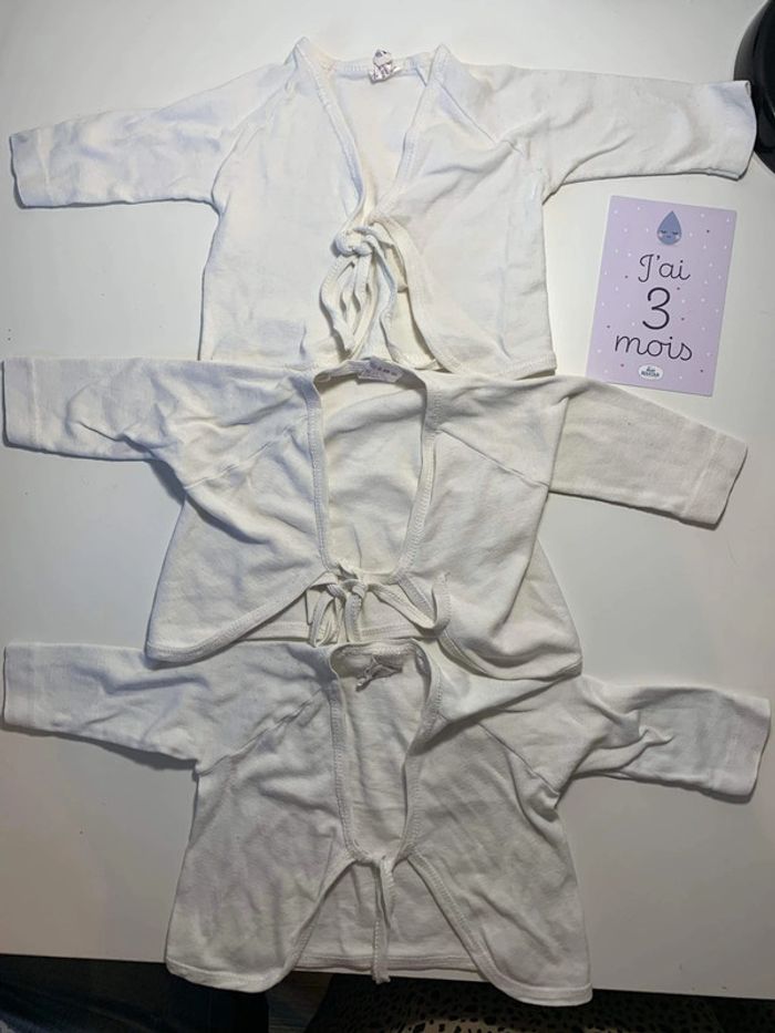 Lot gilet 3 mois
