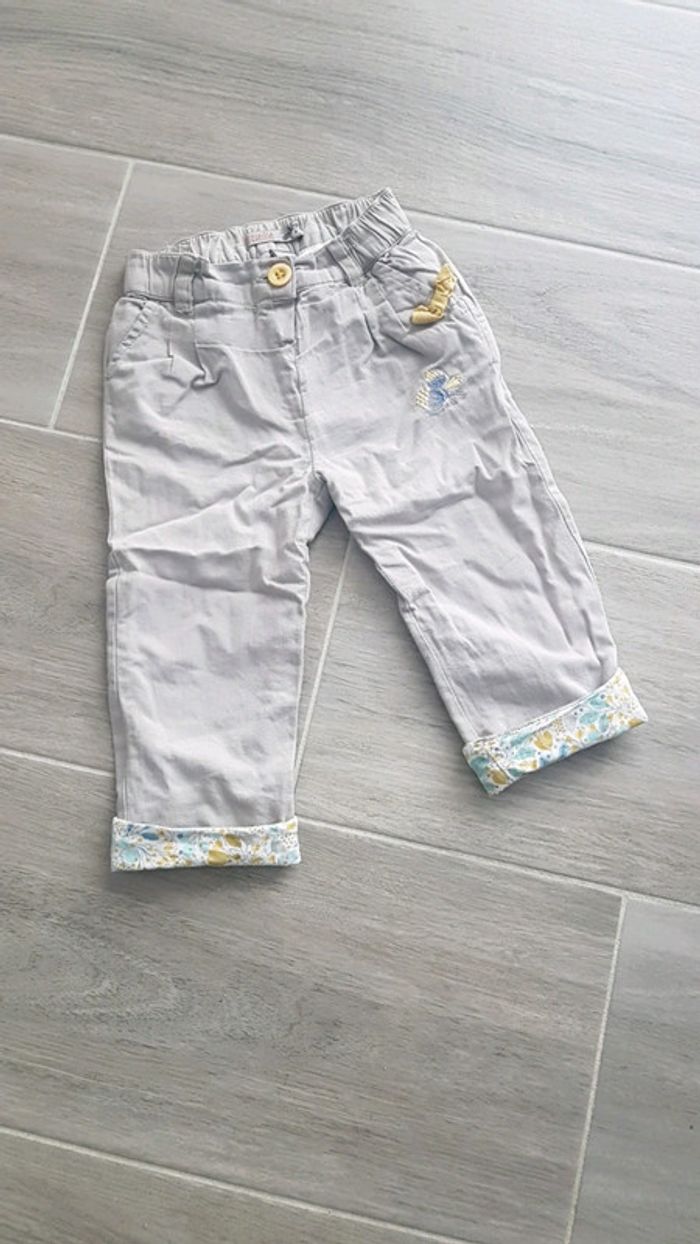 Pantalon gris 12 mois