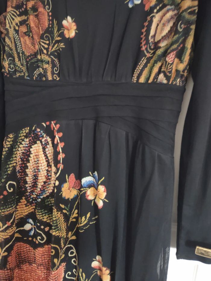 Robe voile fleuri Desigual by Christian Lacroix - photo numéro 3