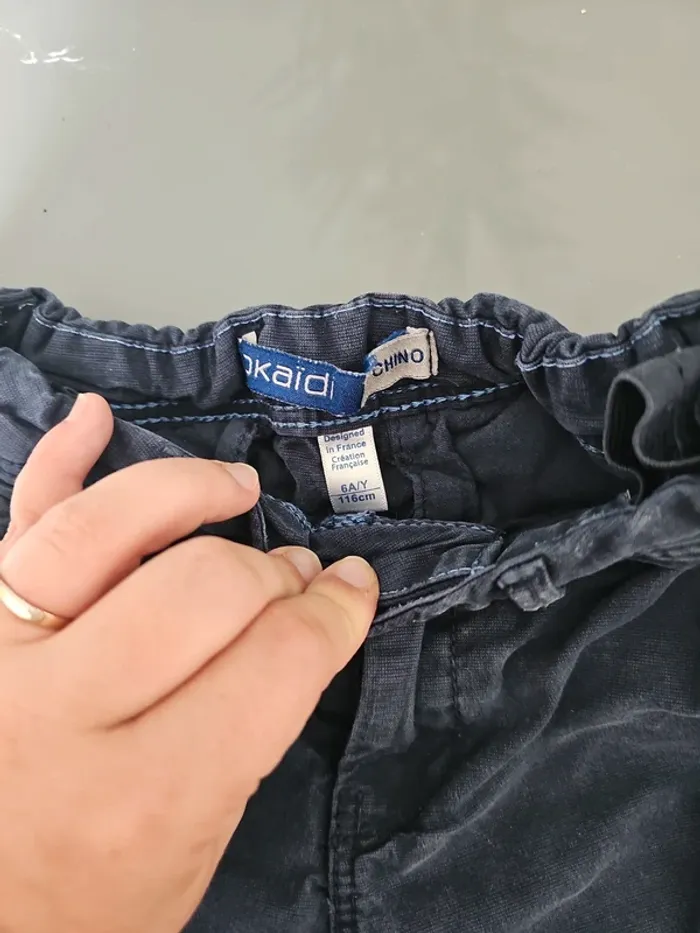 Short chino okaidi 6 ans - photo numéro 2