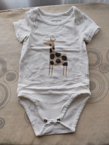 Lot de 3 body 12 mois ou 74 cm manches courtes