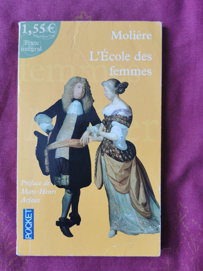 livre pocket L'École des femmes (Français) de Moliere