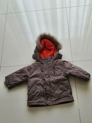 Manteau hiver marron 12mois