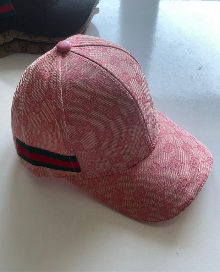 Casquette Gucci Rose - photo numéro 2