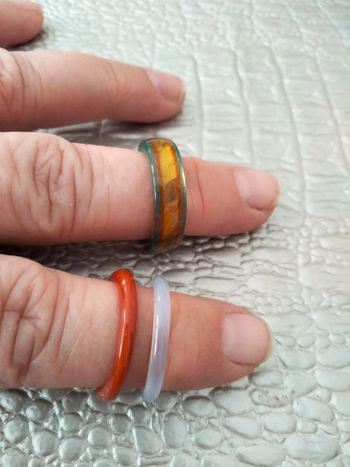 Lot de 3 bagues 16mm