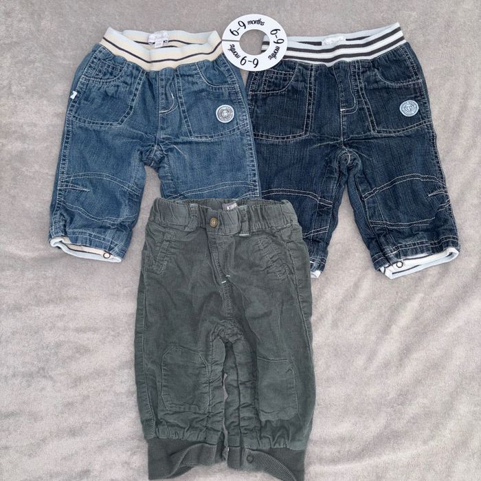 Lot jean bébé garçons 6 mois
