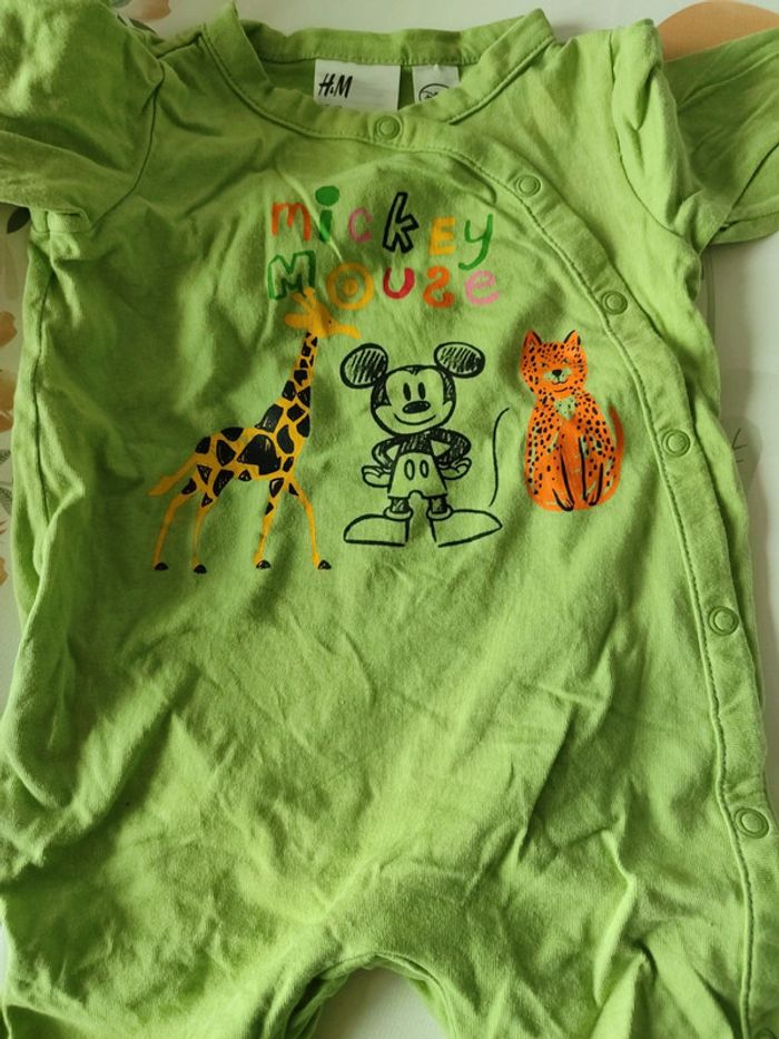 Pijama bébé - Mickey - 62 cm