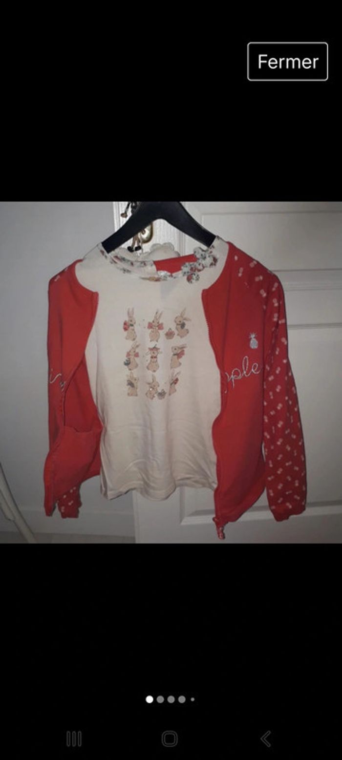 Lot de 2 vetements gilet et
tee-shirt Sergent Major