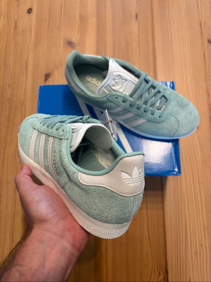 Adidas Gazelle vert Off White Taille 39 1/3 - photo numéro 3