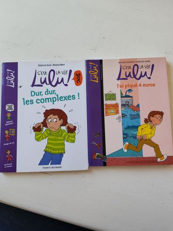 📚 Lot de 2 livres « C’est la vie, Lulu »