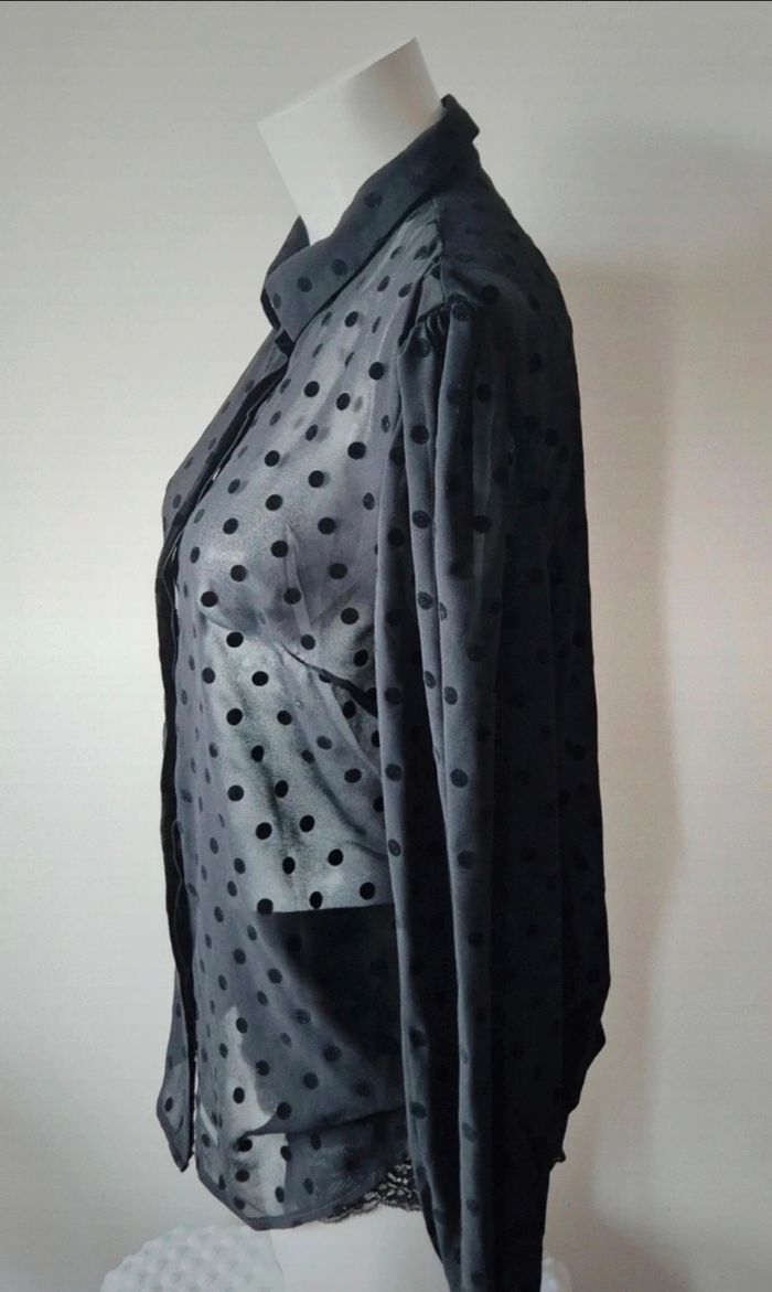 Haut transparent - chemisier transparent taille M - photo numéro 3