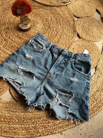 Short en jean bershka taille S