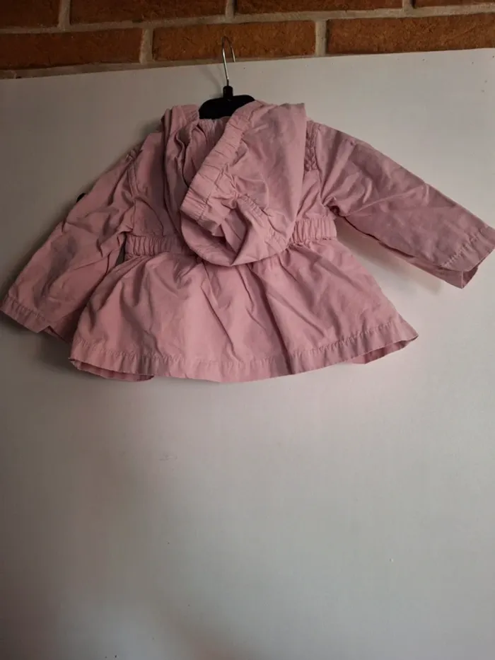 Veste rose 6/9 mois zara - photo numéro 2