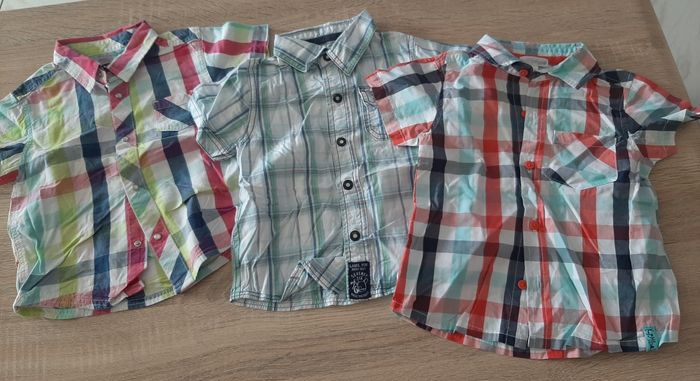 Lot 3 Chemises été 18 mois