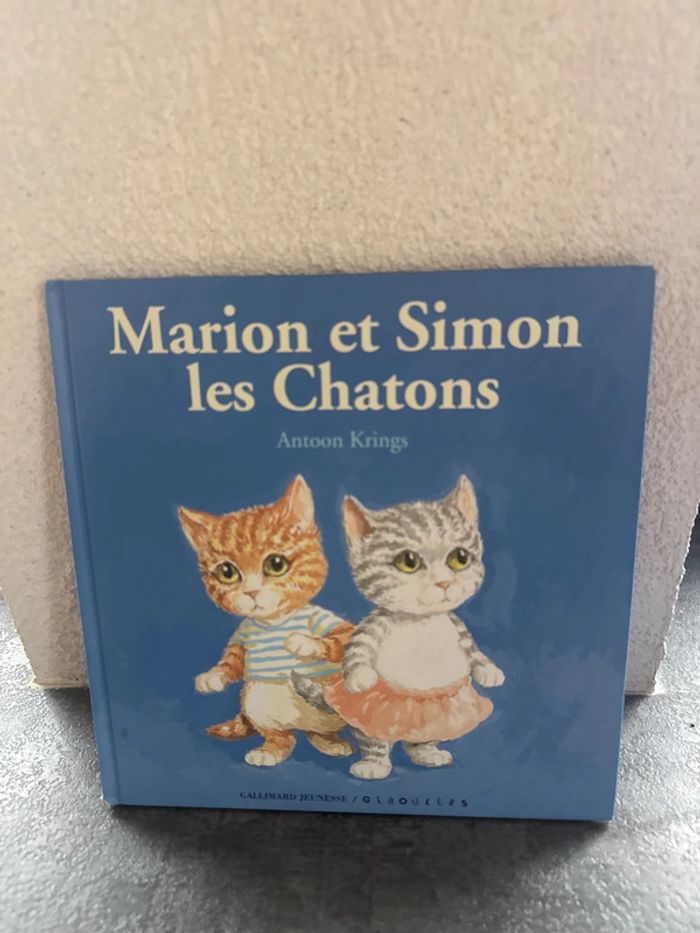 Livre les petites bête Marion et Simon les chatons
