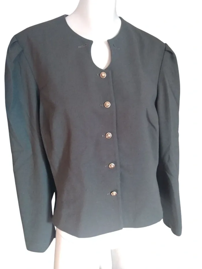 Veste jacket courte short kaki green army printemps spring automne