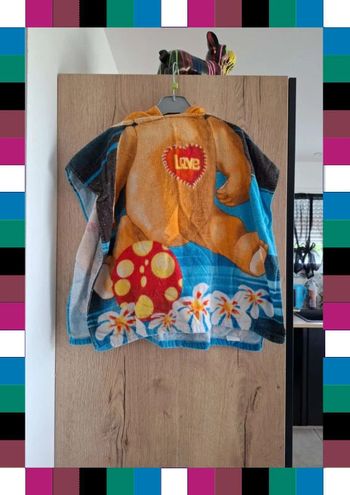 Cape de bain 2/3 ans
